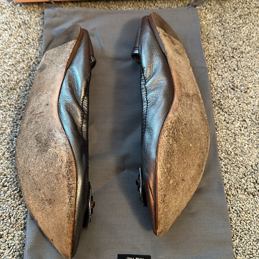 Leather flats - Picture 5 of 8